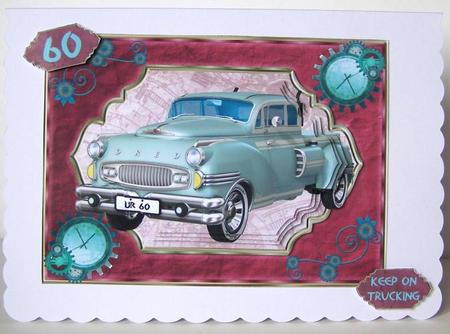 Ur60 Keep on Trucking - 6 Layer Fancy Pyramid Mini Kit by Margaret McCartney