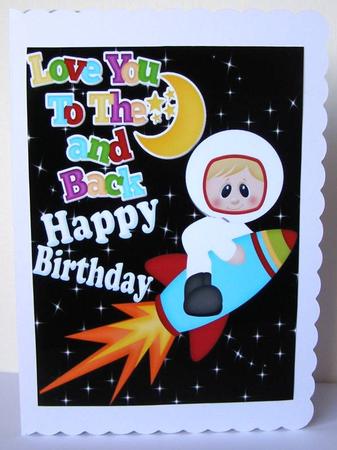Love You to the Moon and Back! A4 by Margaret McCartney