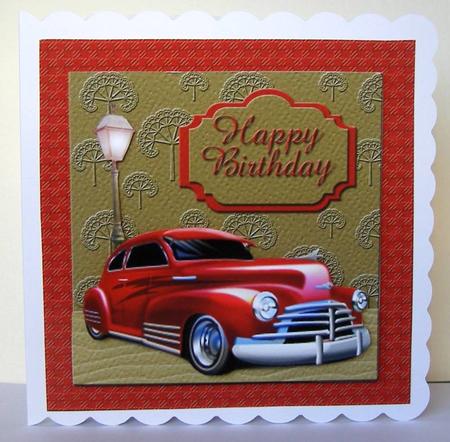 Old Red Car by Margaret McCartney