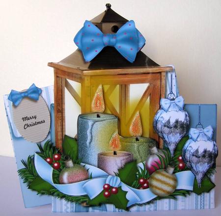 Mini Kit Christmas Lantern by Margaret McCartney