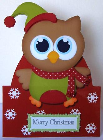 Gorgeous Owl in Disguise as a Helper Over the Edge by Margaret McCartney