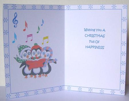 Insert for Singing Penguins by Margaret McCartney