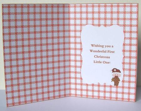 Baby's First Christmas Insert by Margaret McCartney