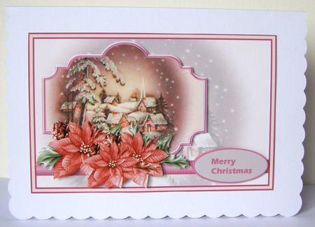 Vintage Magic Christmas Card and Decoupage by Margaret McCartney
