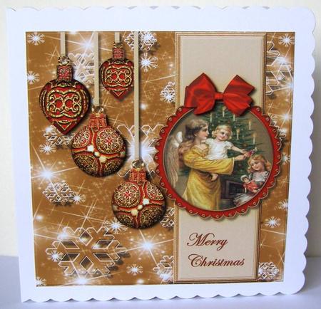 Vintage Merry Cristmas by Margaret McCartney