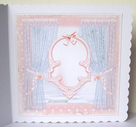 Insert to Baby Girl Crib Topper by Margaret McCartney