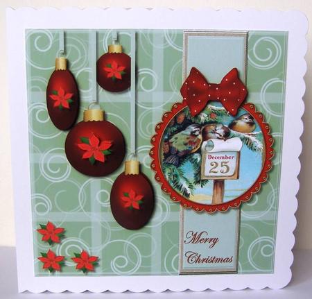 Vintage Merry Christmas 3 by Margaret McCartney