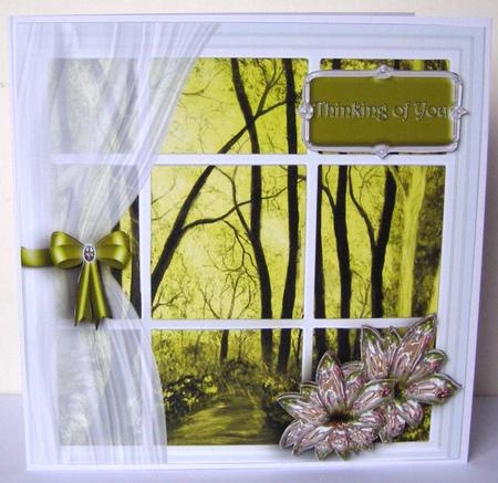 View from the Window - Yellow by Margaret McCartney