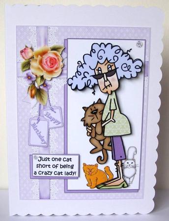 Stella a Crazy Cat Lady by Margaret McCartney