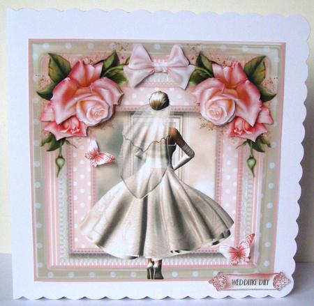 Beautiful the Wedding Day Topper by Margaret McCartney