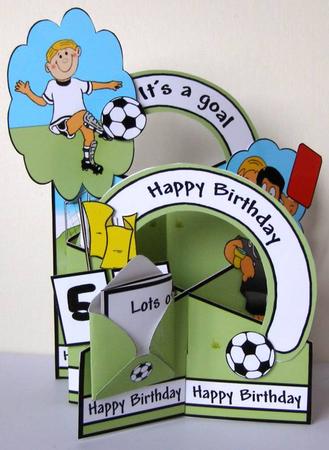 Soccer Cascade Deluxe by Margaret McCartney