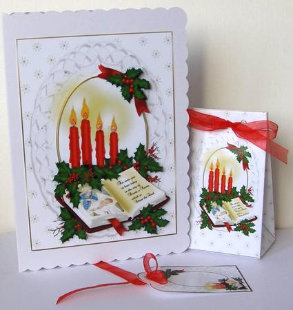 8x8 Christmas Naivity Book Mini Kit by Margaret McCartney