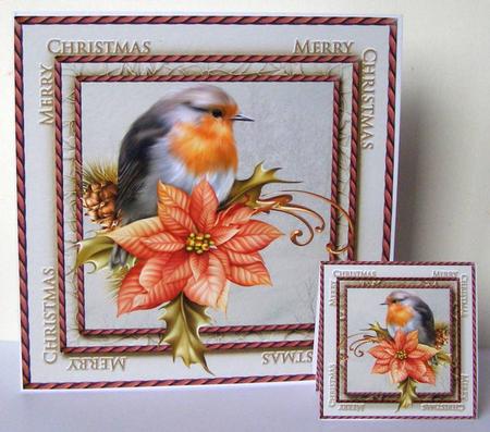 7.5" Card Topper & Gifttag Christmas 21 by Margaret McCartney