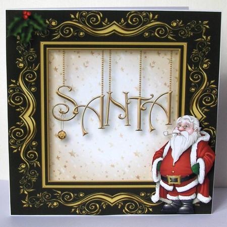 'santa' in Green by Margaret McCartney