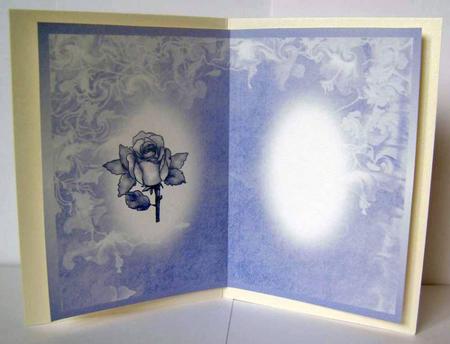 Rose and Swirls Insert 1 by Margaret McCartney
