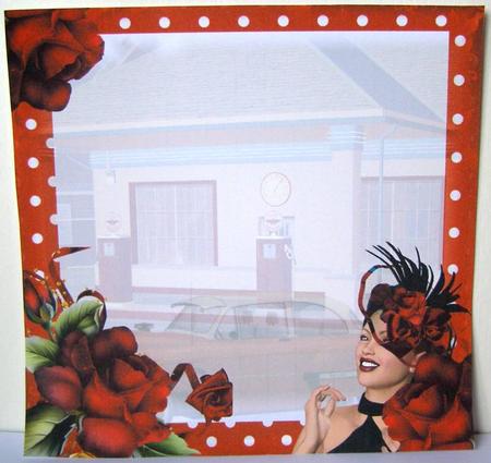 Insert to Compliment Retro Gas Station by Margaret McCartney