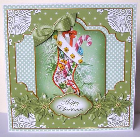 Christmas Stocking Special 8in Tag N' Envelope Kit by Margaret McCartney