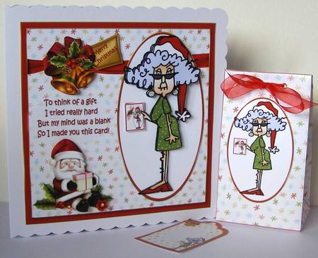 Stella Made You a Christmas Card Mini Kit by Margaret McCartney