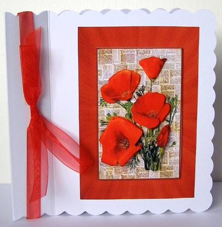 Californian Poppies, Red by Margaret McCartney