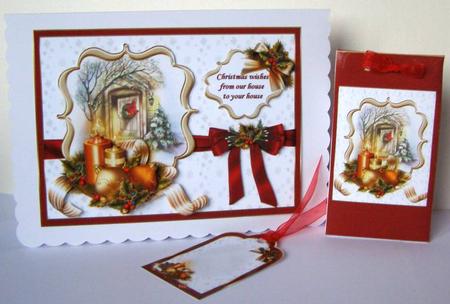 Christmas Wishes from Our House to Yours Mini Kit by Margaret McCartney