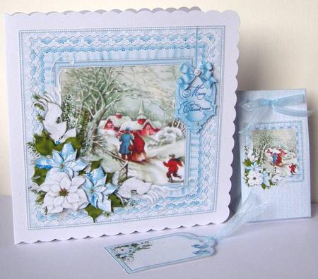 8x8 Time to Deliver the Presents Mini Kit by Margaret McCartney
