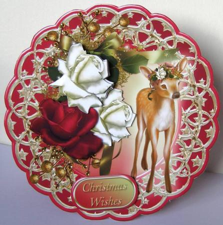 Baby Deer Medallion Card Mini Kit by Margaret McCartney
