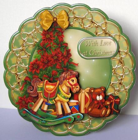 Under the Tree Medallion Card Mini Kit by Margaret McCartney