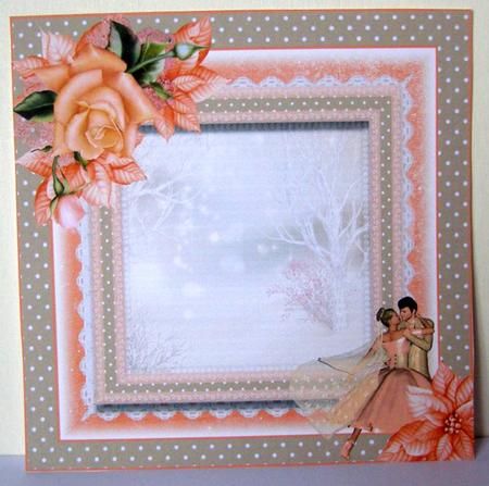 Insert to Compliment Peach Winter Wedding by Margaret McCartney