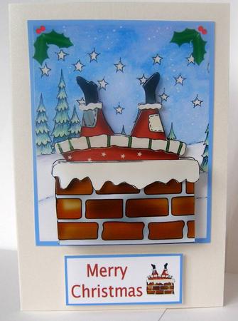 When Santa Got Stuck Up the Chimney by Margaret McCartney