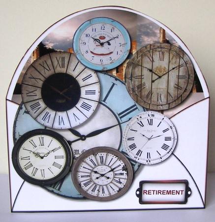 Male Envelop Card Time -  by Margaret McCartney