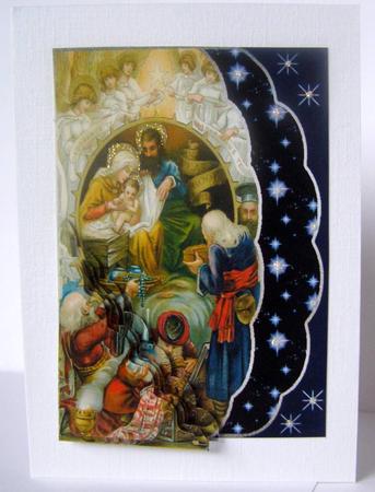 The Three Kings at the Nativity by Margaret McCartney