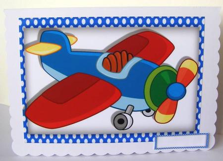 Lovely Toy Aeroplane A4 by Margaret McCartney