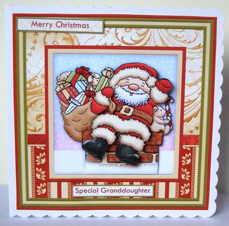 Santas Delivery Christmas Mini Kit & Decoupage by Margaret McCartney