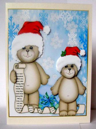 Beary Merry Cwismas by Margaret McCartney