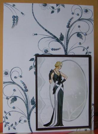 Reflection of Elegance Backing Paper 3 by Margaret McCartney