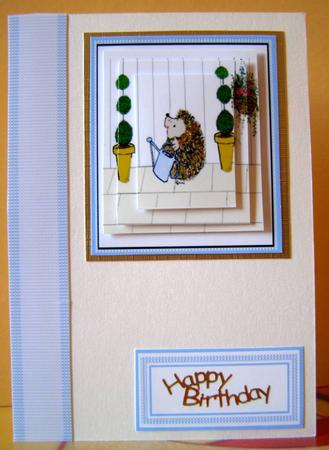 Pyramid Design Sheet - Spike in the Garden by Margaret McCartney