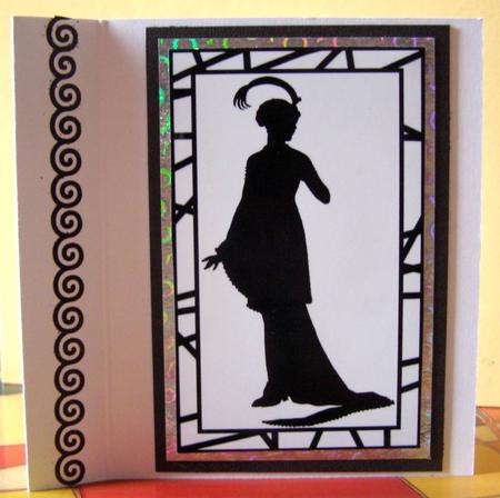 Art Deco Silhouette Toppers by Margaret McCartney