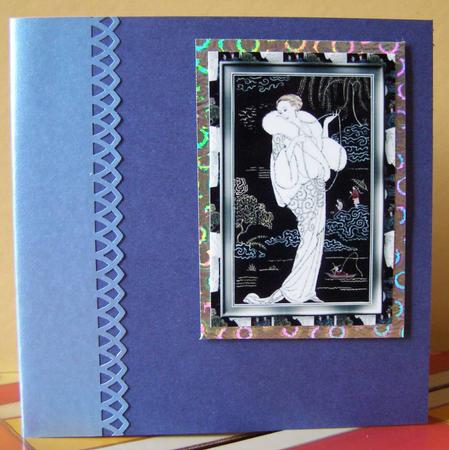 Art Deco Ladies Framed Toppers by Margaret McCartney