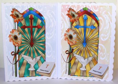 2 Easter Toppers by Margaret McCartney