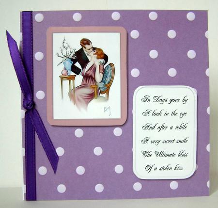 Stolen Kisses Toppers Sheet by Margaret McCartney