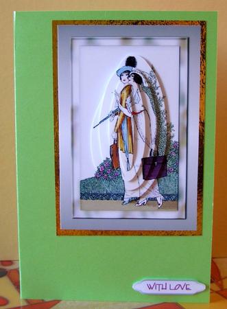 Art Deco Ladies on the Town by Margaret McCartney