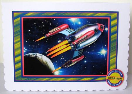 Retro Blast Off by Margaret McCartney