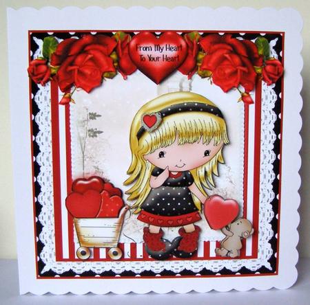 From My Heart to Yours Card Front Kit by Margaret McCartney