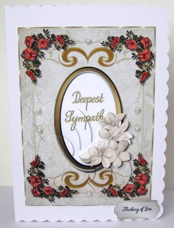 Floral Deepest Sympathy Mini Kit by Margaret McCartney