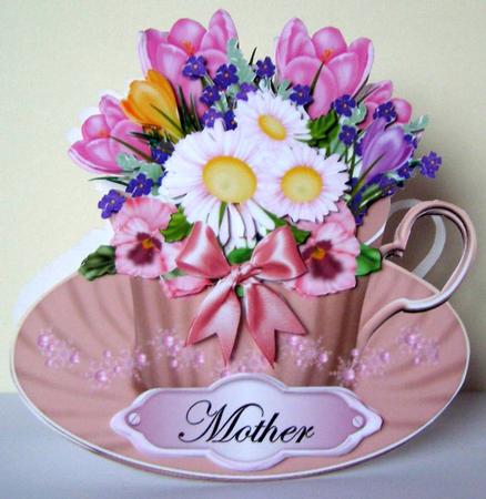 Pink Cup of Love Mini Kit by Margaret McCartney
