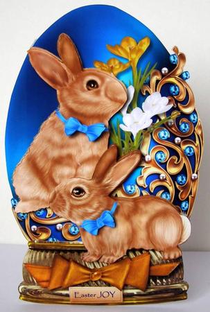 Easter Joy Quick Card by Margaret McCartney