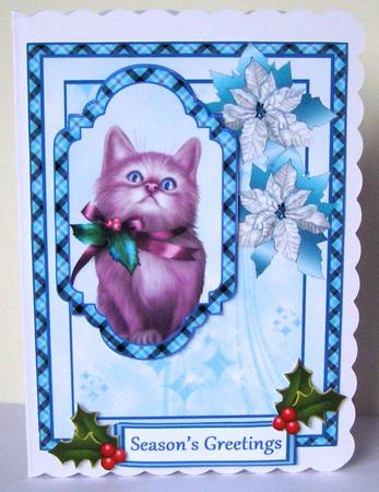 Christmas Kitten by Margaret McCartney
