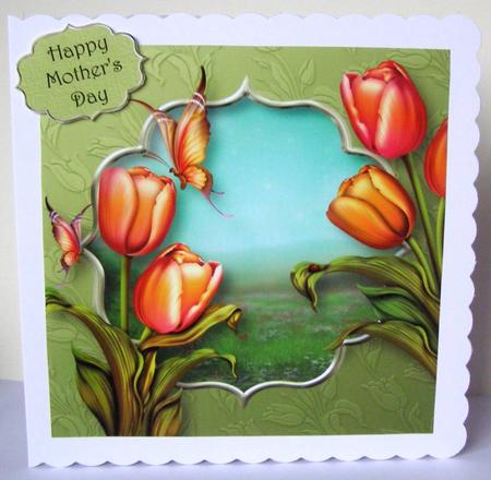 A Touch of Spring 8x8 by Margaret McCartney