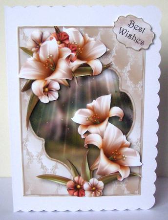 Magical Ivory Lilies by Margaret McCartney