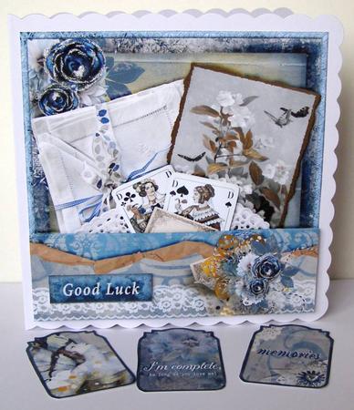Good Luck Cardtopper with Inlet 134 by Margaret McCartney